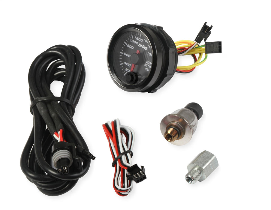Holley 26-609 Analog Style Nitrous Pressure Gauge - Truck Part Superstore
