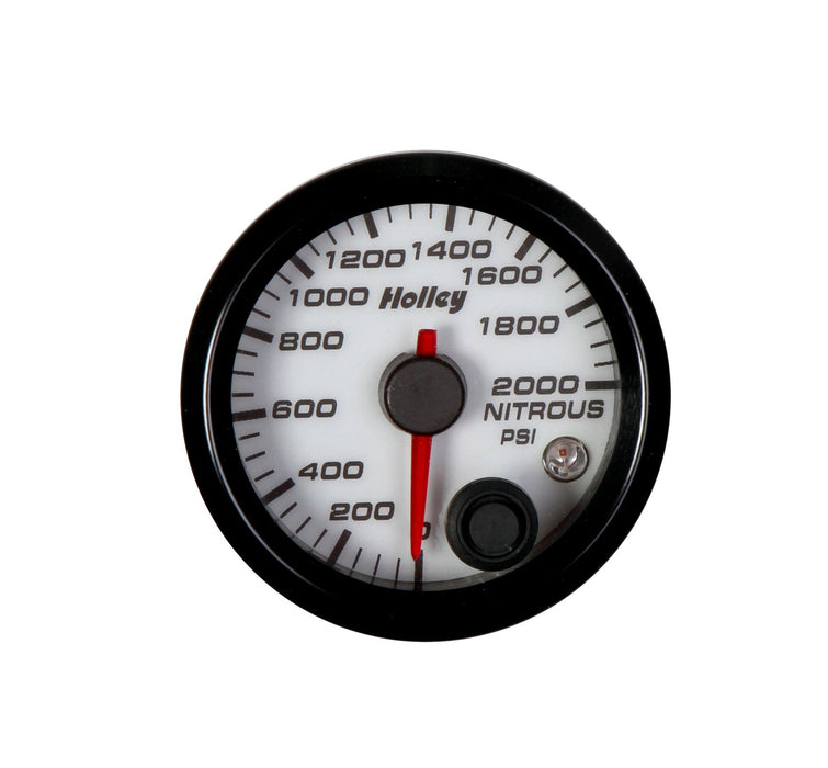 Holley 26-609W Analog Style Nitrous Pressure Gauge - Truck Part Superstore
