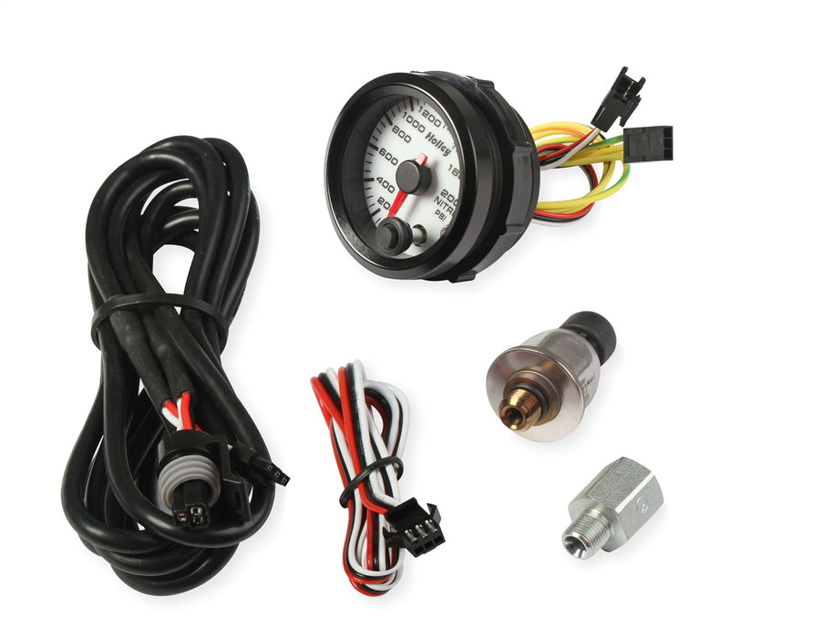 Holley 26-609W Analog Style Nitrous Pressure Gauge - Truck Part Superstore