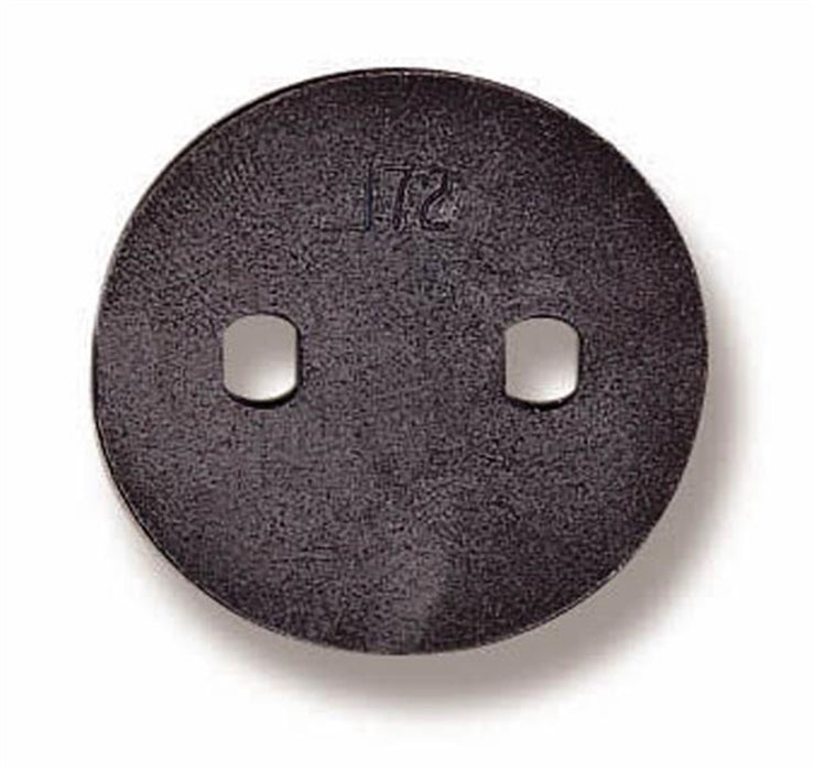 Holley 26-93 Carburetor Throttle Plate Kit; 1 7/16 in. Plate Dia.; 0.152 in. Hole Size; - Truck Part Superstore