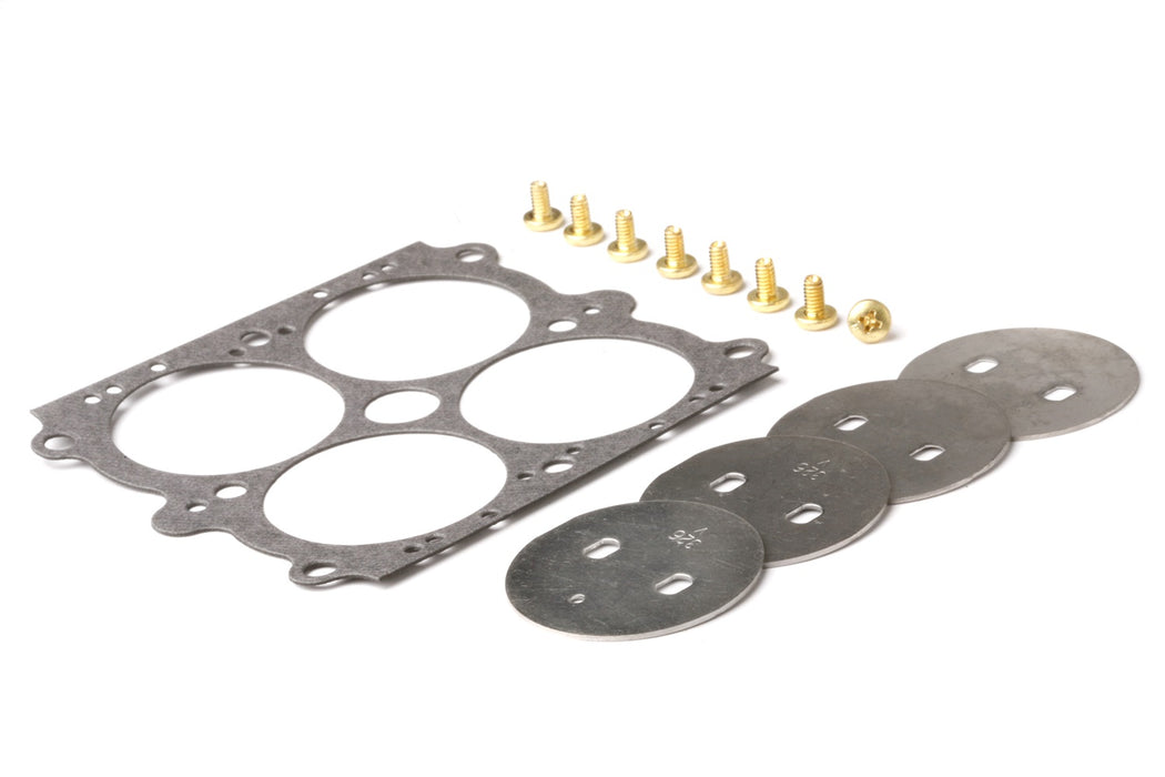 Holley 26-98 Carburetor Throttle Plate Kit; 1.75 in. Plate Dia.; 0.100 in. Hole Size; - Truck Part Superstore