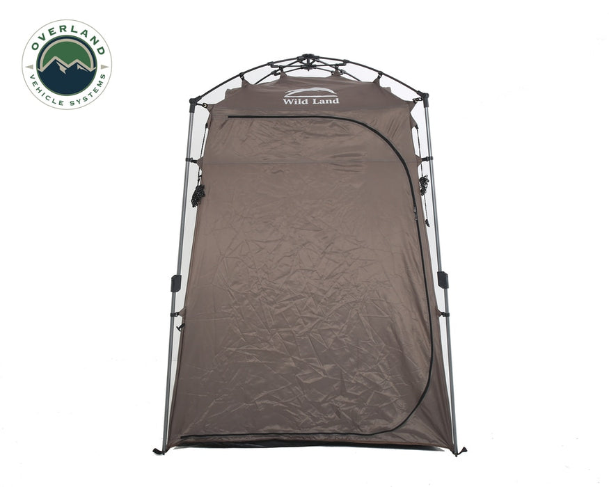 Overland Vehicle Systems 26019910 Portable Shower and Privacy Room Retractable Floor, Amenity Pouches 5x7 Foot Quick Set Up Overland Vehicle Systems - Truck Part Superstore