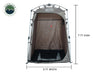 Overland Vehicle Systems 26019910 Portable Shower and Privacy Room Retractable Floor, Amenity Pouches 5x7 Foot Quick Set Up Overland Vehicle Systems - Truck Part Superstore