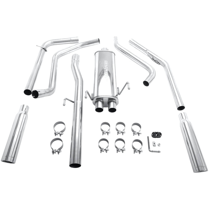 MagnaFlow Exhaust Products 16851 Street Series Stainless Cat-Back System - Truck Part Superstore
