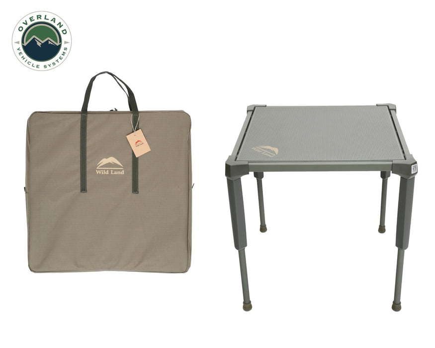 Overland Vehicle Systems 26039910 Camping Table Folding Portable Camping Table Small With Storage Case Wild Land Overland Vehicle Systems - Truck Part Superstore