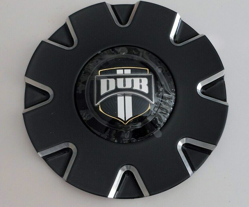 DUB 1PC 26110-15BME DUB DIRECTA CAP-BLACK MILLED EDGE - Truck Part Superstore