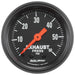 AutoMeter 2611 GAUGE; EXHAUST PRESS; 2 1/16in.; 60PSI; MECHANICAL; Z-SERIES - Truck Part Superstore