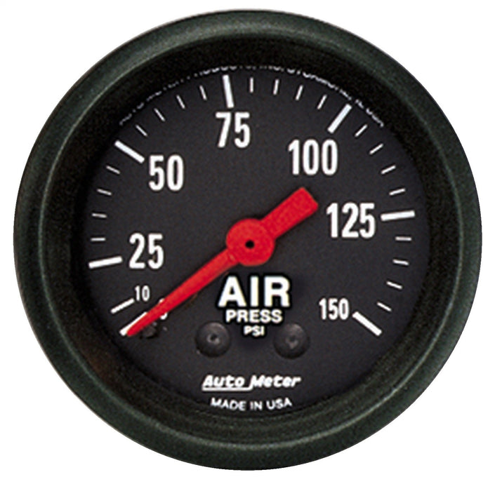 AutoMeter 2620 GAUGE; AIR PRESS; 2 1/16in.; 150PSI; MECHANICAL; Z-SERIES - Truck Part Superstore