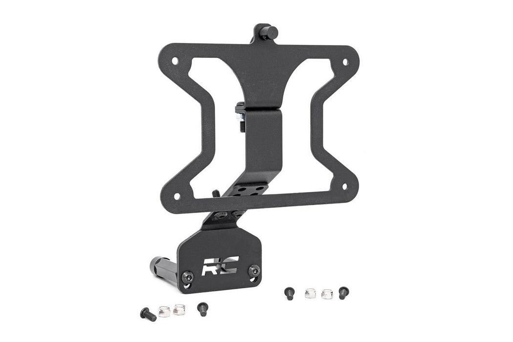 Rough Country 10534 Jeep License Plate Adapter 18-20 Wrangler JL Rough Country - Truck Part Superstore