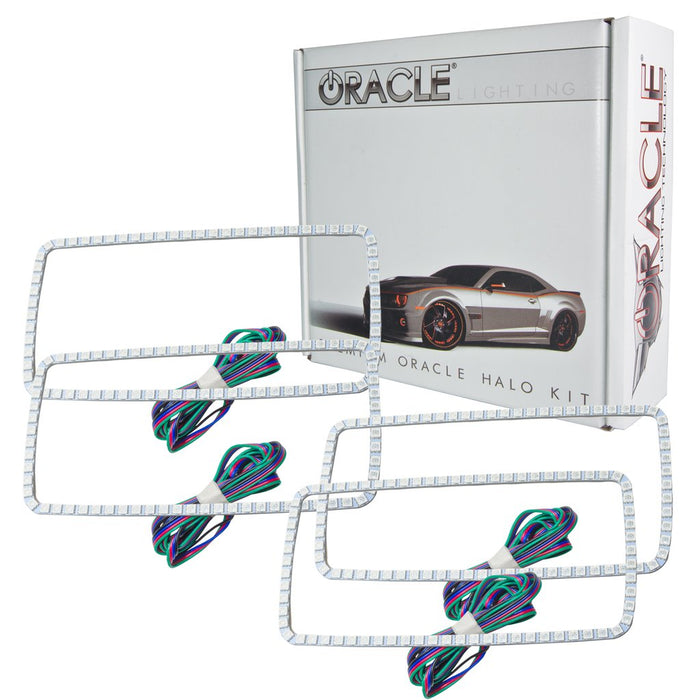 Oracle Lighting 2629-335 ColorSHIFT Halo Kit, New Square Ring Design, ColorSHIFT - BC1 - Truck Part Superstore