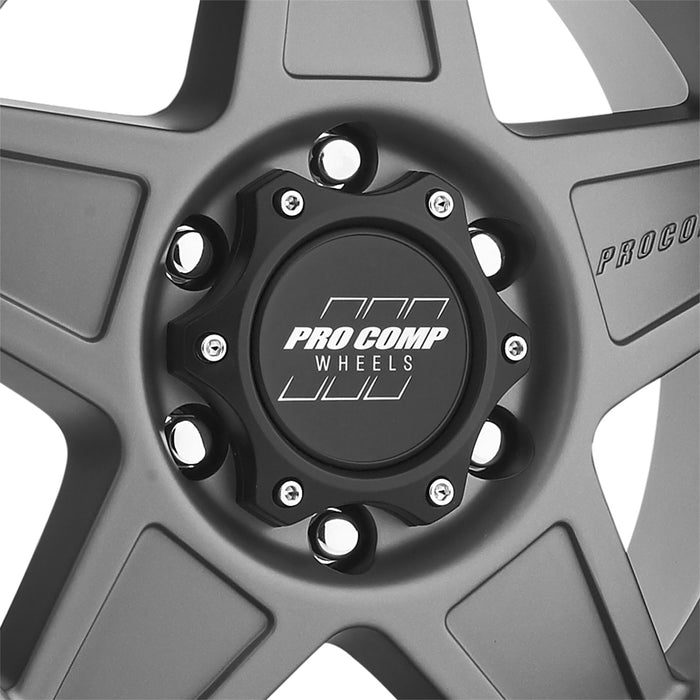 Pro Comp Alloy Wheels 2635-78583 Series 2635 Predator 17x8.5 with 6 on 5.5 Bolt Pattern 2 Tone Color Pro Comp Alloy Wheels - Truck Part Superstore