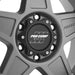 Pro Comp Alloy Wheels 2635-78583 Series 2635 Predator 17x8.5 with 6 on 5.5 Bolt Pattern 2 Tone Color Pro Comp Alloy Wheels - Truck Part Superstore