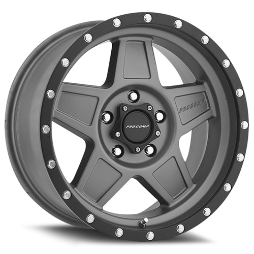 Pro Comp Alloy Wheels 2635-78583 Series 2635 Predator 17x8.5 with 6 on 5.5 Bolt Pattern 2 Tone Color Pro Comp Alloy Wheels - Truck Part Superstore
