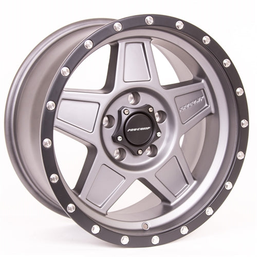 Pro Comp Alloy Wheels 2635-78583 Series 2635 Predator 17x8.5 with 6 on 5.5 Bolt Pattern 2 Tone Color Pro Comp Alloy Wheels - Truck Part Superstore