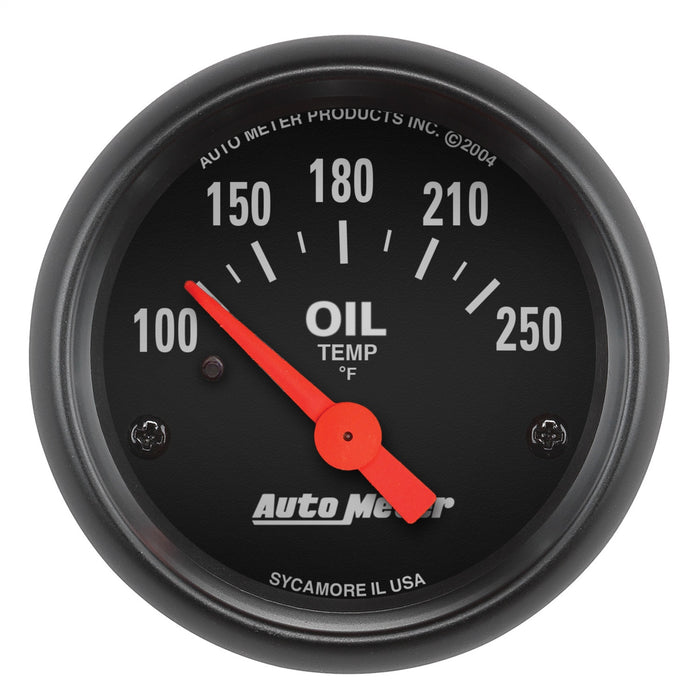 AutoMeter 2638 GAUGE; OIL TEMP; 2 1/16in.; 100-250deg.F; ELECTRIC; Z-SERIES - Truck Part Superstore