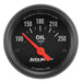 AutoMeter 2638 GAUGE; OIL TEMP; 2 1/16in.; 100-250deg.F; ELECTRIC; Z-SERIES - Truck Part Superstore