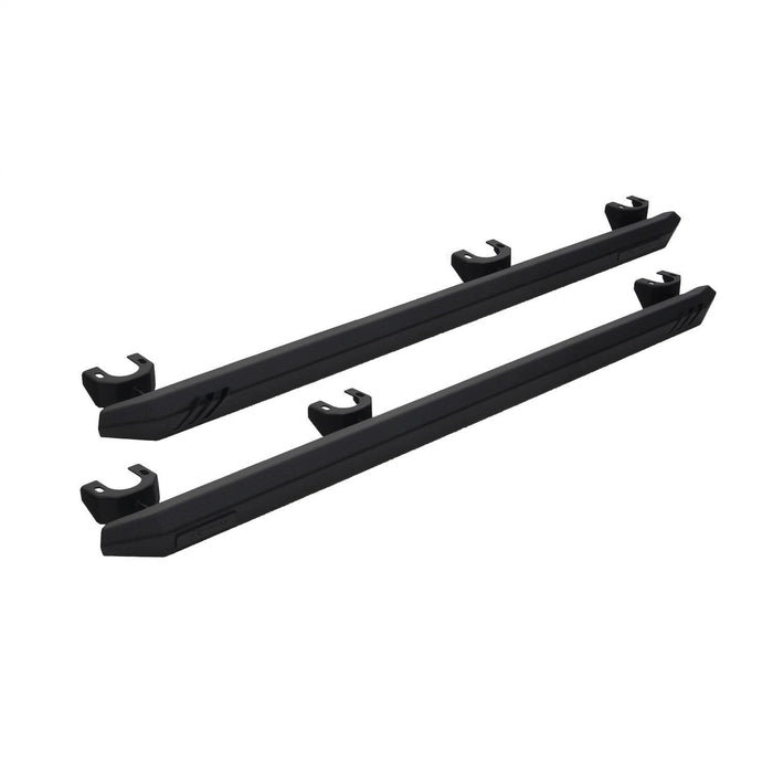 Rampage 26410030 Rock Rail Nerf Bar; Black; Pair; - Truck Part Superstore