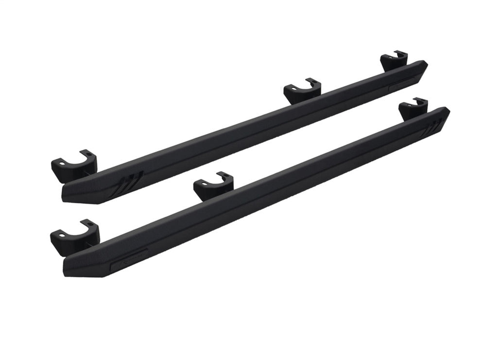 Rampage 26410035 Rock Rail Nerf Bar; Black; Pair; - Truck Part Superstore