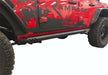 Rampage 26410035 Rock Rail Nerf Bar; Black; Pair; - Truck Part Superstore