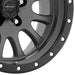 Pro Comp Alloy Wheels 2644-7973 Series 2644 Syndrome 17x9 with 5 on 5 Bolt Pattern Matte Graphite Pro Comp Alloy Wheels - Truck Part Superstore