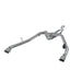 MBRP S5538AL Jeep 2.5 Inch Cat Back Exhaust System Dual Rear Exit Installer Series For 20-22 Jeep Gladiator 3.6L MBRP - Truck Part Superstore