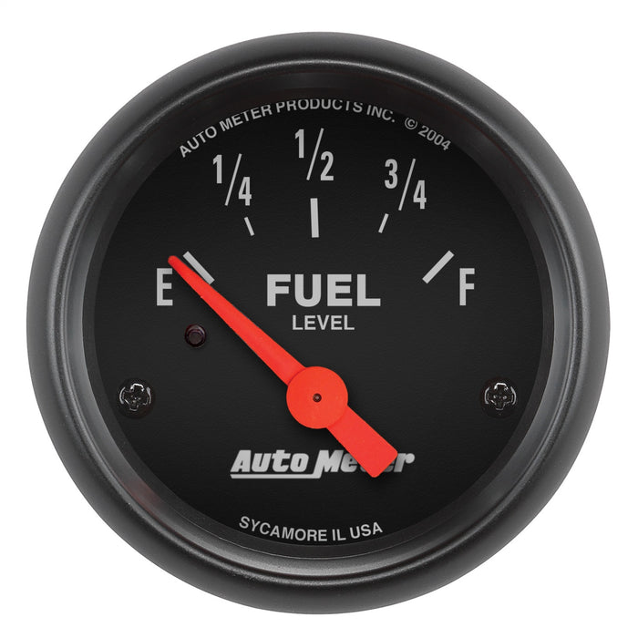 AutoMeter 2648 GAUGE; FUEL LEVEL; 2 1/16in.; 0OE TO 30OF; ELEC; Z-SERIES - Truck Part Superstore
