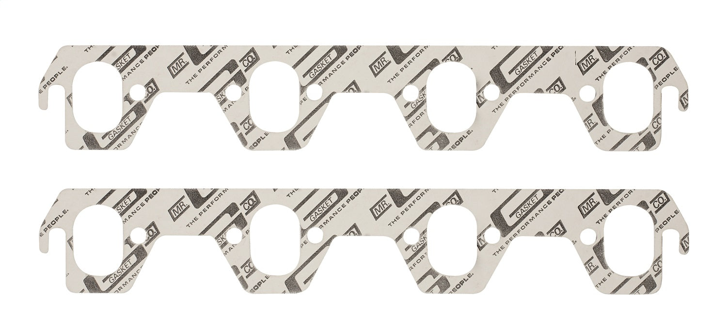 Mr Gasket 264G Exhaust Gasket Set; Oval Port Shape; Port Dimensions W-1.25 in. x H-1.75 in.; - Truck Part Superstore