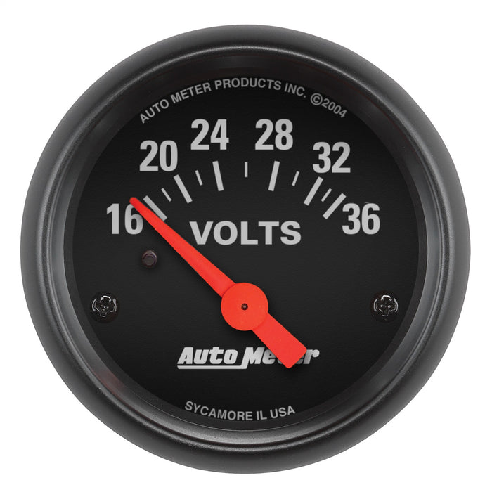 AutoMeter 2651 GAUGE; VOLTMETER; 2 1/16in.; 16-36V; ELEC; Z-SERIES - Truck Part Superstore