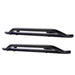 Rampage 26629 Rail Side™ Rocker Guard; Textured Black Powder Coat; w/Recessed Step; Pair; - Truck Part Superstore