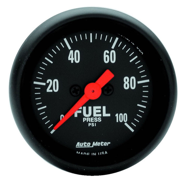 AutoMeter 2663 GAUGE; FUEL PRESSURE; 2 1/16in.; 100PSI; DIGITAL STEPPER MOTOR; Z-SERIES - Truck Part Superstore