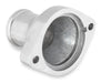 Mr Gasket 2671NA Water Neck; Straight Style; Polished Aluminum Finish; - Truck Part Superstore