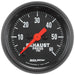 AutoMeter 2672 GAUGE; EXHAUST PRESS; 2 1/16in.; 60PSI; DIGITAL STEPPER MOTOR; Z-SERIES - Truck Part Superstore