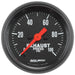 AutoMeter 2674 GAUGE; EXHAUST PRESS; 2 1/16in.; 100PSI; DIGITAL STEPPER MOTOR; Z-SERIES - Truck Part Superstore