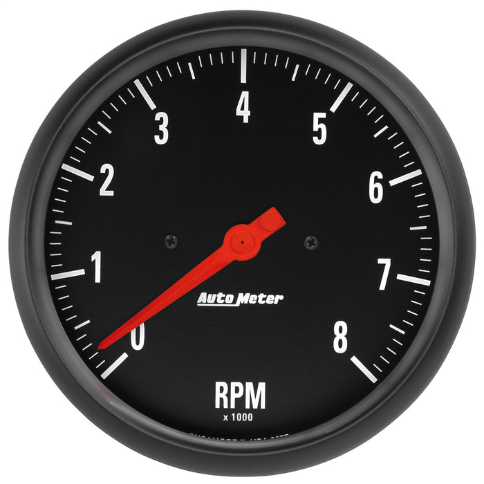 AutoMeter 2677 GAUGE; TACHOMETER; 5in.; 8K RPM; IN-DASH; Z-SERIES - Truck Part Superstore