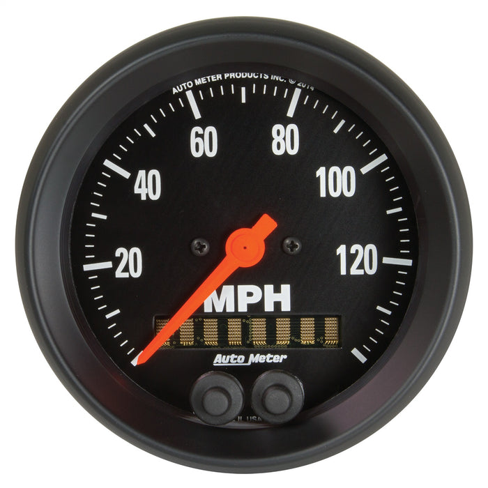 AutoMeter 2680 GAUGE; SPEEDOMETER; 3 3/8in.; 140MPH; GPS; Z-SERIES - Truck Part Superstore