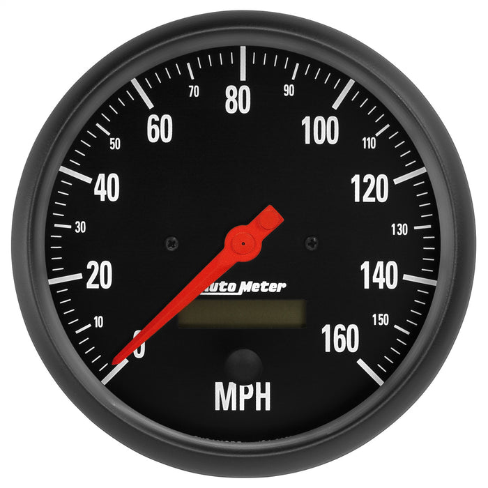 AutoMeter 2685 GAUGE; SPEEDO; 5in.; 160MPH; ELEC. PROGRAM W/LCD ODO; Z-SERIES - Truck Part Superstore