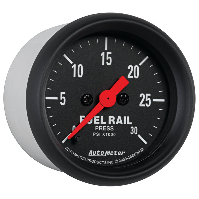 AutoMeter 2686 GAUGE; RAIL PRESSURE (RAM 5.9L); 2 1/16in.; 30KPSI; DIGITAL STEPPER MOTOR; Z - Truck Part Superstore