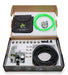 Up Down Air 269-0717 Jeep JK Tire Inflator System 4 Tire For 07-18 Wrangler JK 2/4 Door W/Engine Mount With Box, Fittings, Hoses and Storage Bag Black UP Down Air - Truck Part Superstore