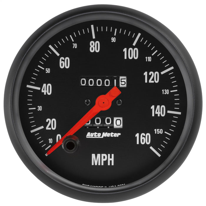 AutoMeter 2691 GAUGE; SPEEDOMETER; 5in.; 160MPH; MECHANICAL; Z-SERIES - Truck Part Superstore
