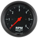 AutoMeter 2695 GAUGE; TACHOMETER; 3 3/8in.; 6K RPM; IN-DASH; Z-SERIES - Truck Part Superstore