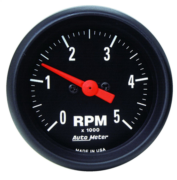 AutoMeter 2697 GAUGE; TACHOMETER; 2 1/16in.; 5K RPM; IN-DASH; Z-SERIES - Truck Part Superstore