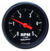 AutoMeter 2697 GAUGE; TACHOMETER; 2 1/16in.; 5K RPM; IN-DASH; Z-SERIES - Truck Part Superstore