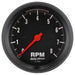 AutoMeter 2699 GAUGE; TACHOMETER; 3 3/8in.; 8K RPM; IN-DASH; Z-SERIES - Truck Part Superstore