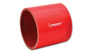Vibrant Performance 2700R 4 Ply Silicone Sleeve; 1 in. I.D. x 3 in. Long; Red; - Truck Part Superstore