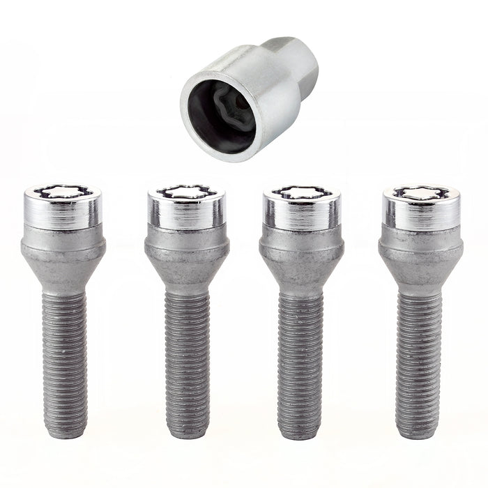 McGard 27013 Cone Seat Style Wheel Lock Bolts-Chrome - Truck Part Superstore