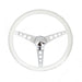 Grant 270 Classic Series Steering Wheel; 15 in. Diameter; White Vinyl; - Truck Part Superstore
