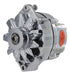 Powermaster Performance 27102 Alternator; 10DN; Externally Regulated; 70 Amp; 45 Idle; 1V; Polished; - Truck Part Superstore