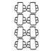 MSD 2710 Airforce Manifold Seal Port LS Kit - Truck Part Superstore