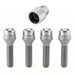 McGard 27111 Cone Seat Style Wheel Lock Bolts-Chrome - Truck Part Superstore