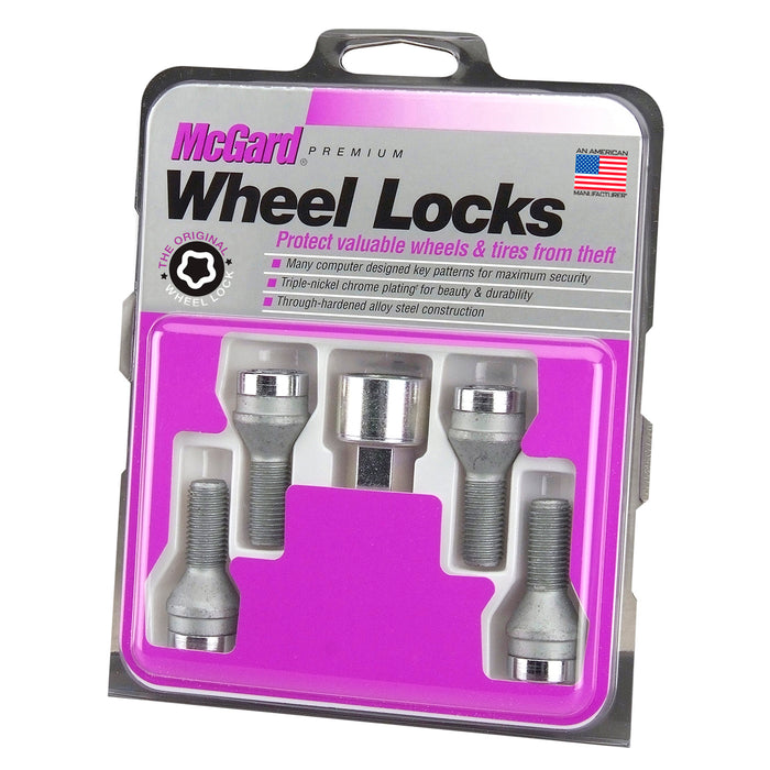 McGard 27111 Cone Seat Style Wheel Lock Bolts-Chrome - Truck Part Superstore